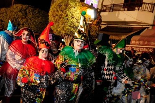 Cabalgata - desfiles de inicio de los carnavales de Aguimes