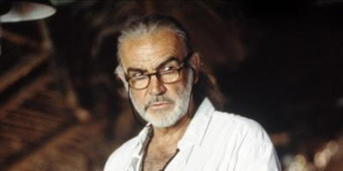 Sean Connery en una seqüència del film ’Els últims dies de l’edèn’.