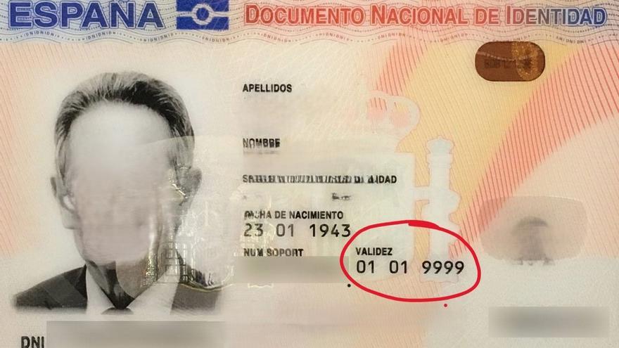 DNI permanente para personas mayores de 70 años.