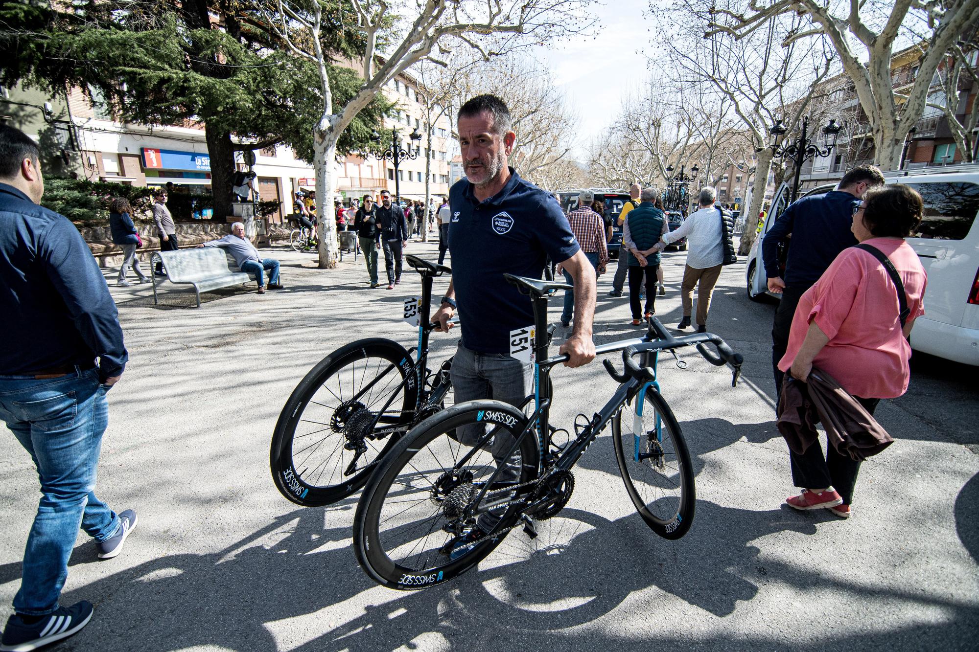 BERGA . PASSEIG DE LA INDUSTRIA . LA VOLTA CATALUNYA . ETAPA 6 BERGA QUERALT