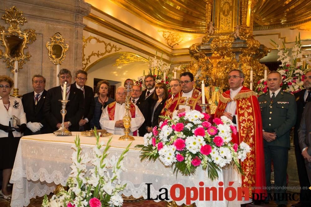 Salida de la Cruz, dos de Mayo en Caravaca