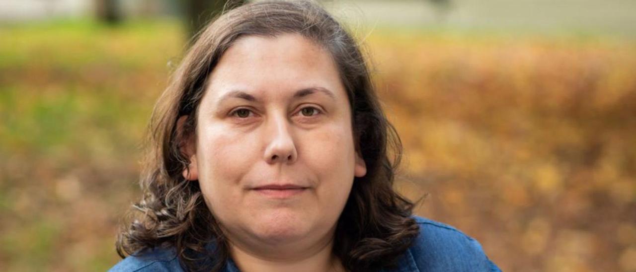 A guionista Lidia Fraga.