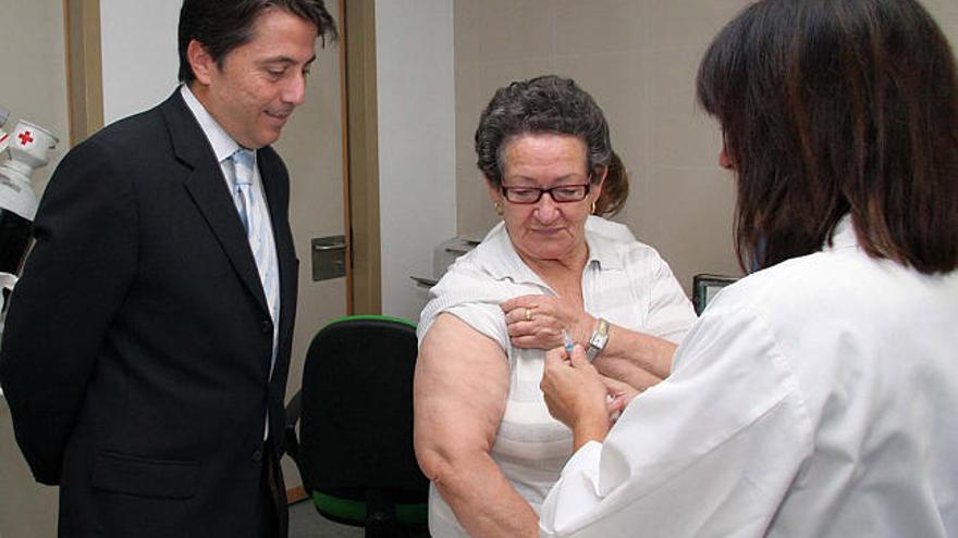 Imagen de una campaña de vacunación contra la gripe.