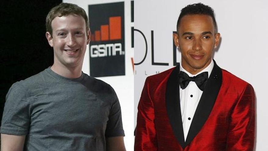 Zuckerberg y Hamilton, protagonistas del próximo MWC