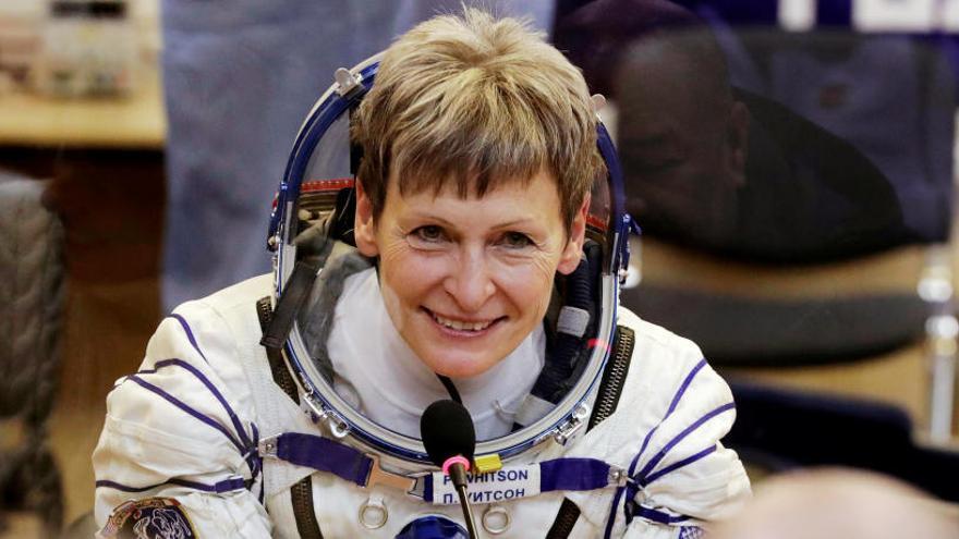 La astronauta estadounidense Peggy Whitson.