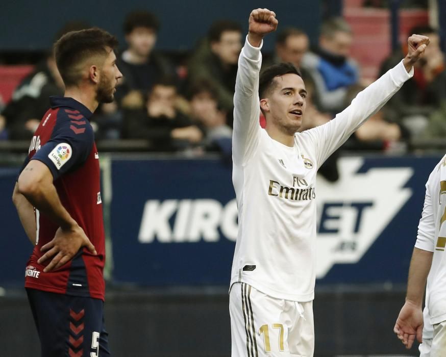 Las mejores imágenes del Osasuna - Real Madrid.