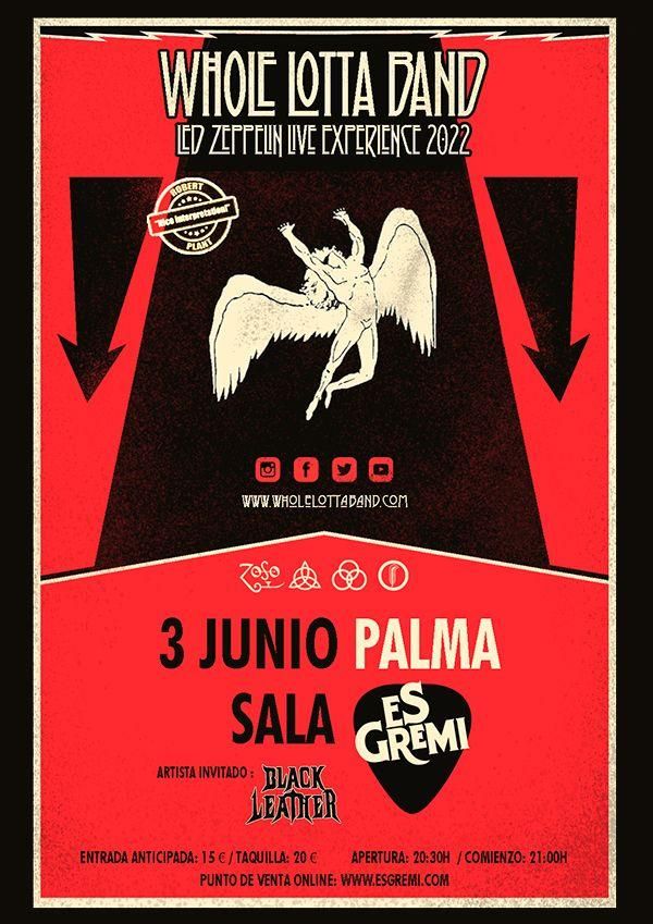 WHOLE LOTTA BAND TRIBUTO LED ZEPPELIN