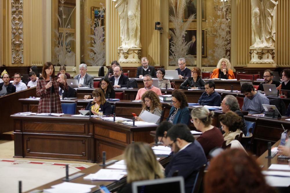 Pleno del Parlament 4 de diciembre de 2018