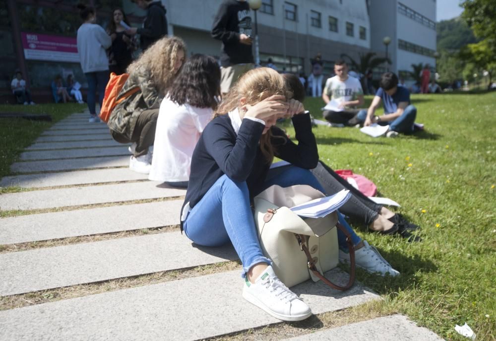 Primer día de selectividad en Galicia