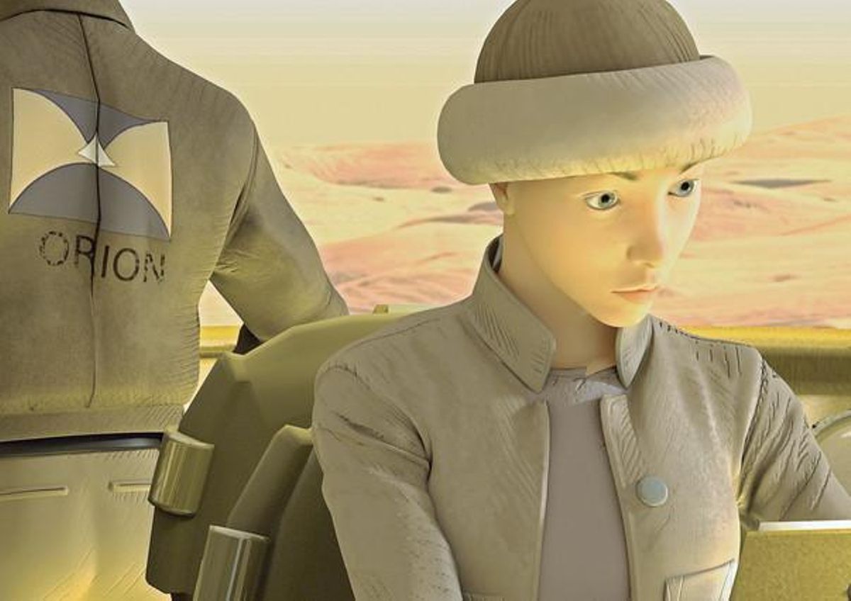 Fotograma de la seva pel·lícula 3D ’Le Planète encore’