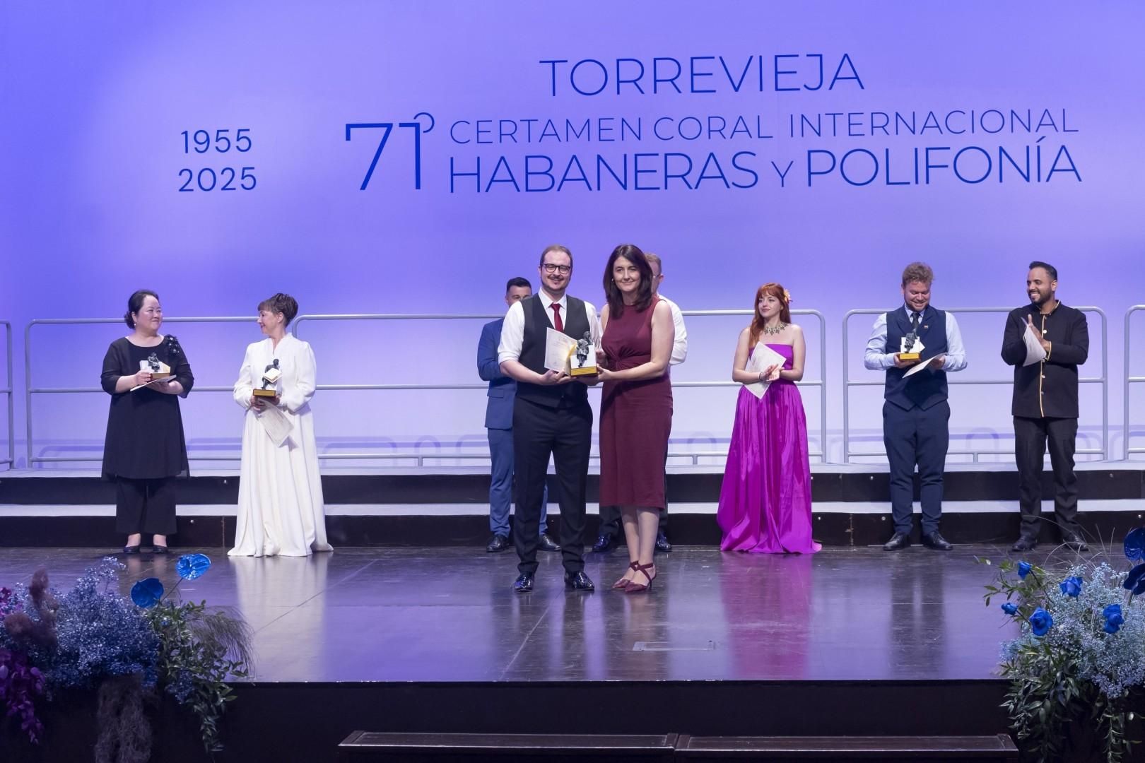 Así fue la clausura del Certamen de Habaneras en Torrevieja