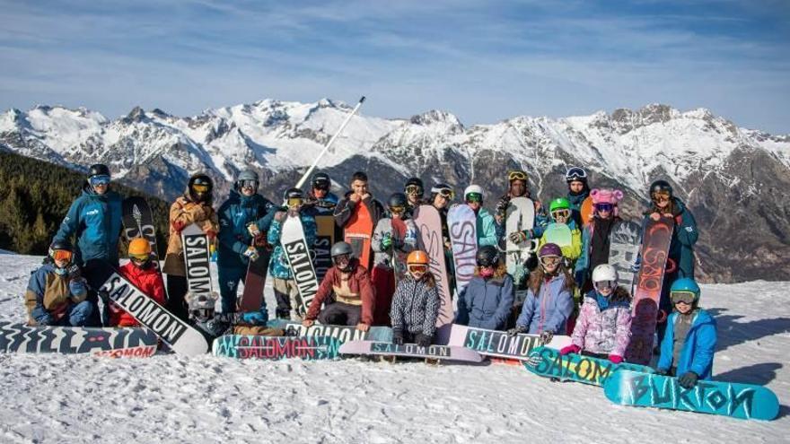 La referencia del snowboard