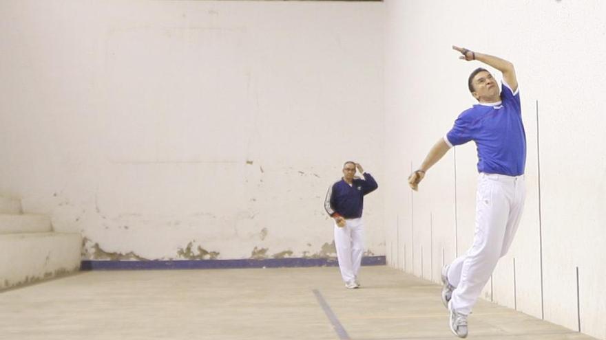 Taroncher y Castellano, en una partida de pilota