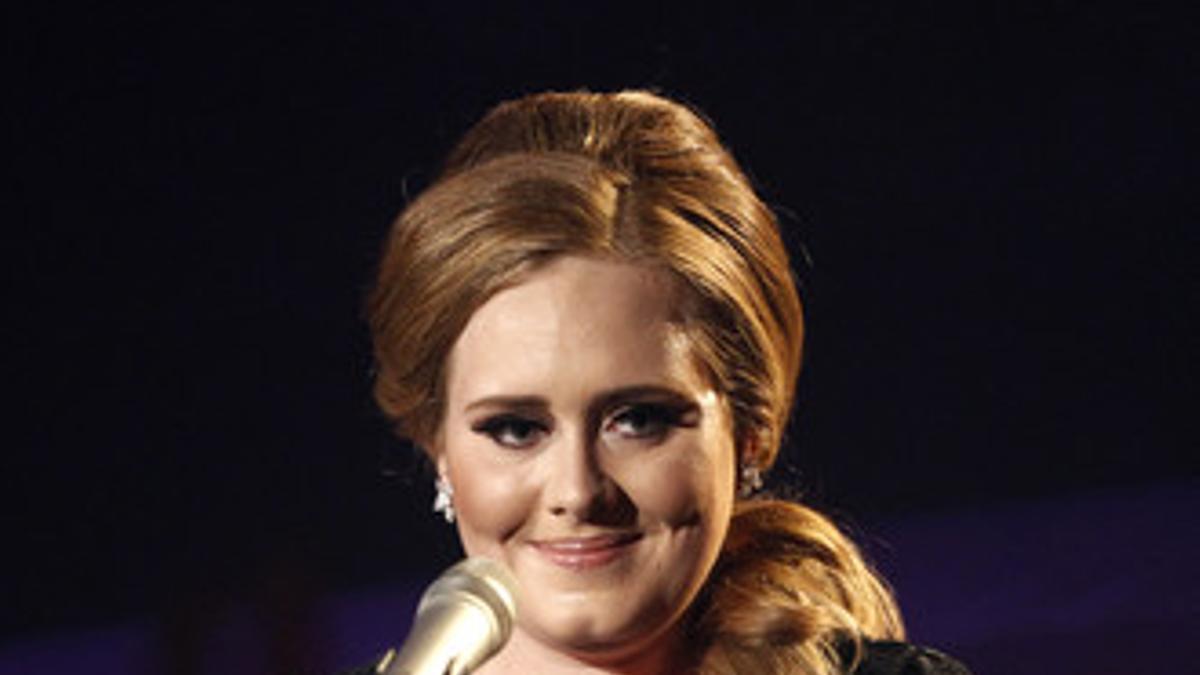 Adele, el pasado agosto en un acto de MTV.
