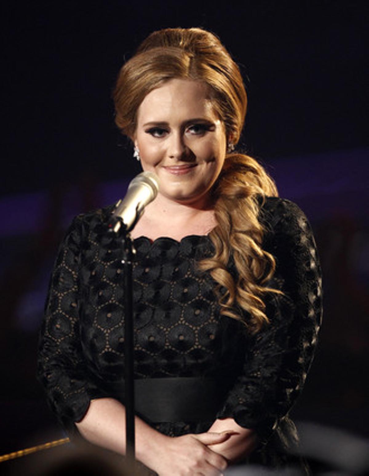 Adele, l’agost passat en un acte de MTV.