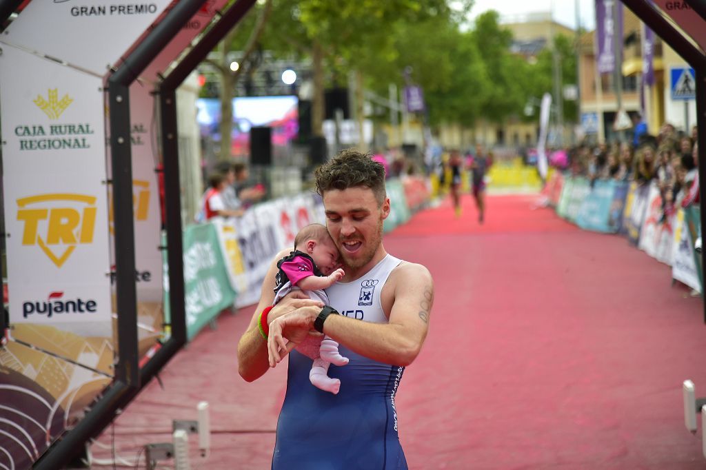 Llegada del triatlón de Fuente Álamo (I)