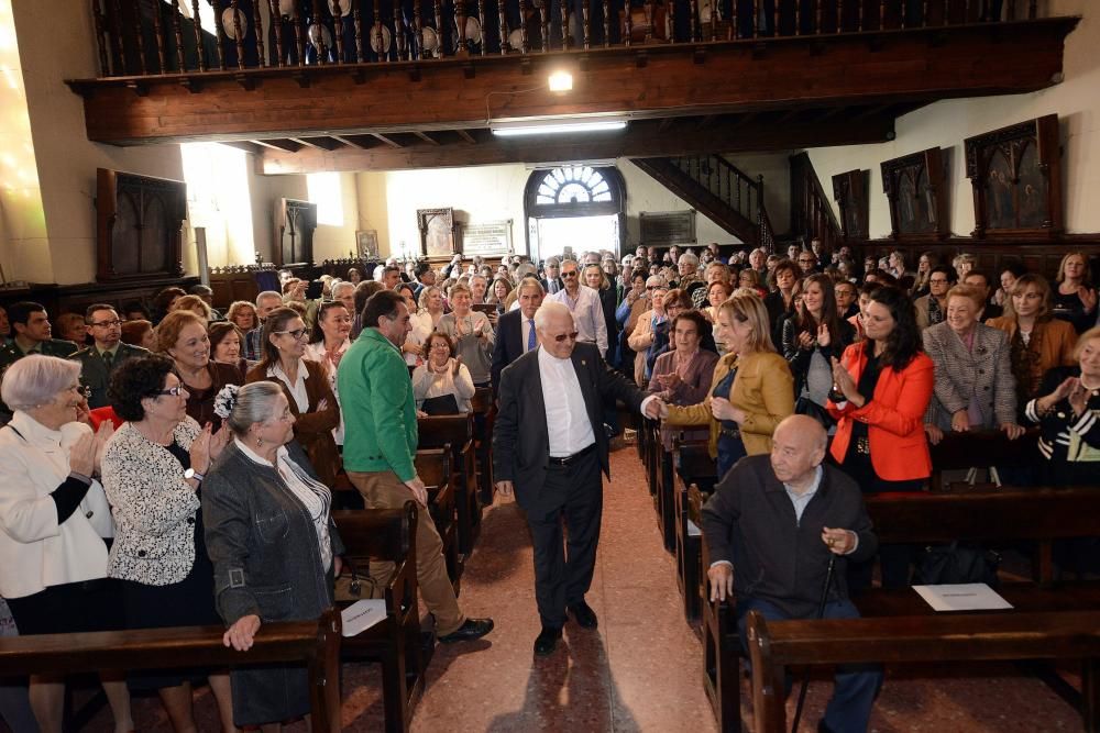 Homenaje al Padre Ángel en La Rebollada