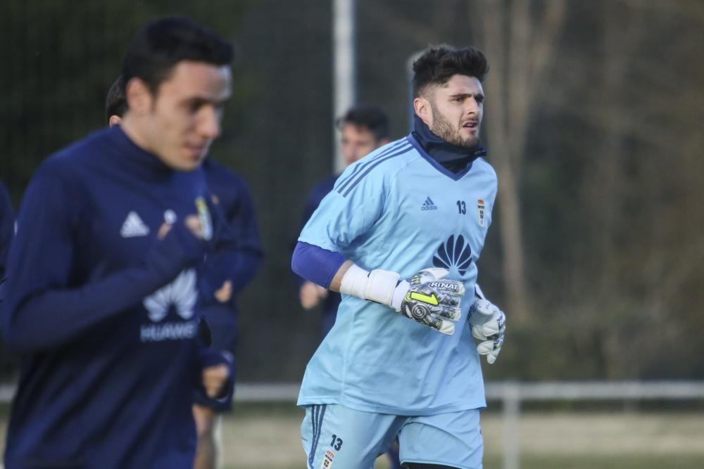 Entrenamiento del Real Oviedo