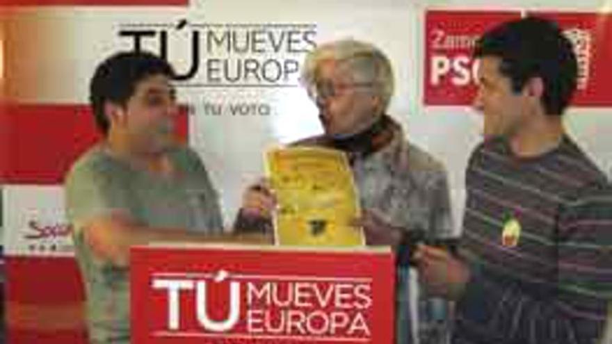 Miembros del partido socialista de Zamora. |