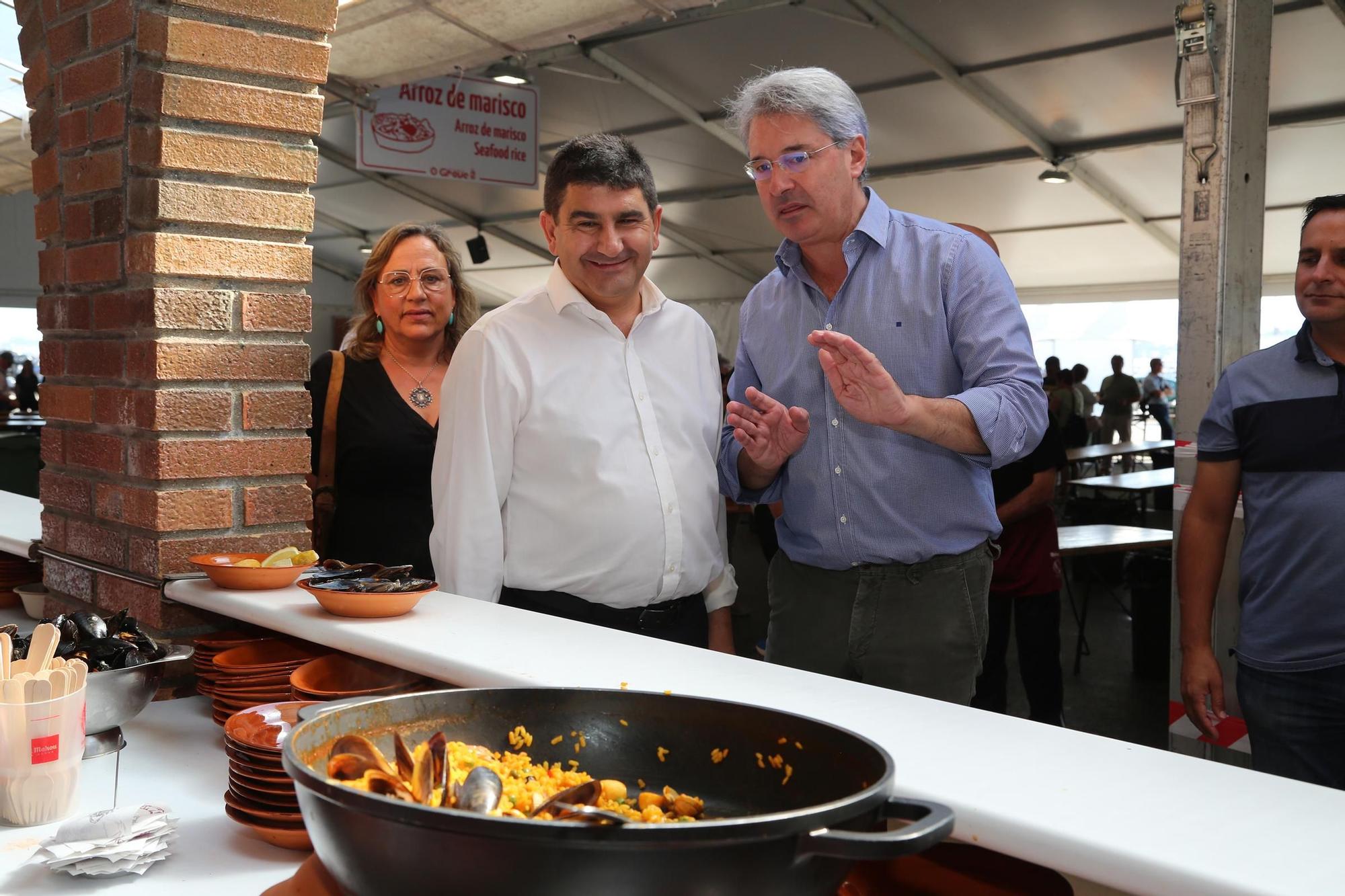 Así fue el martes en la LX Festa do Marisco de O Grove