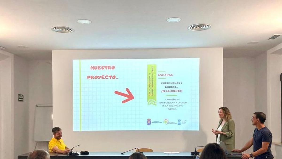 Acto de presentación del proyecto que se pondrá en marcha la semana que viene en Navalmoral.