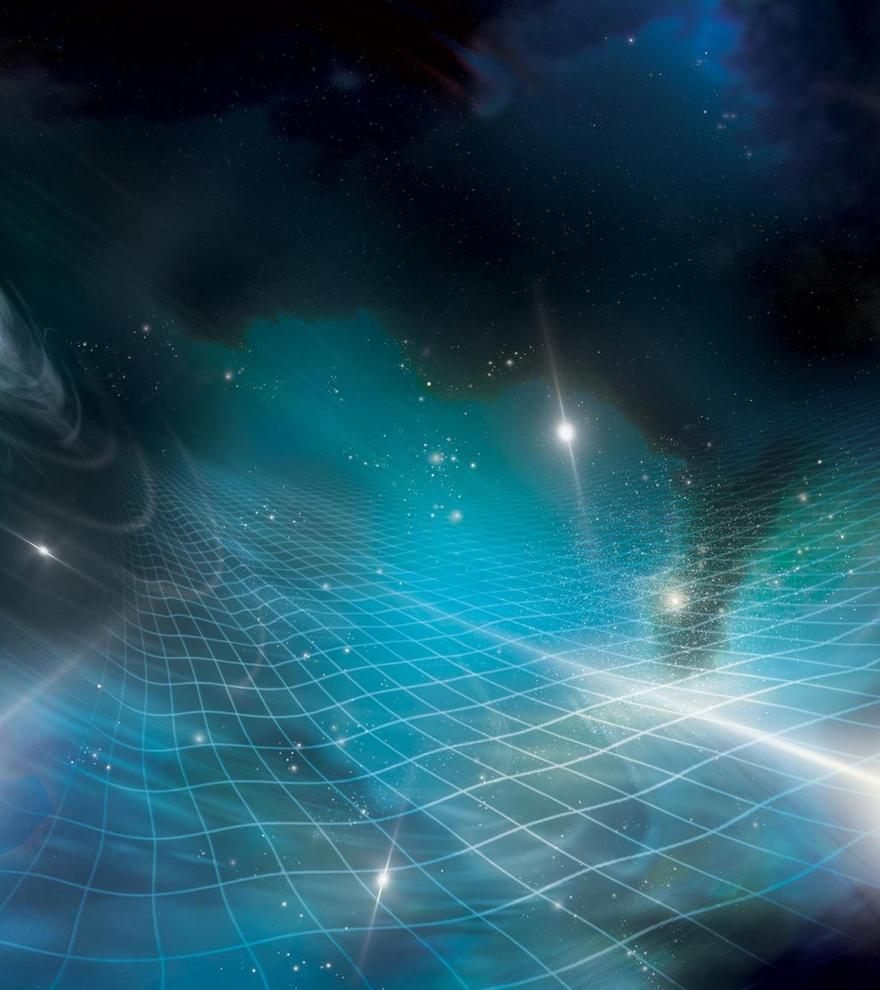 El colapso de &#039;trozos de espacio-tiempo&#039; podría explicar la materia oscura y las ondas gravitatorias