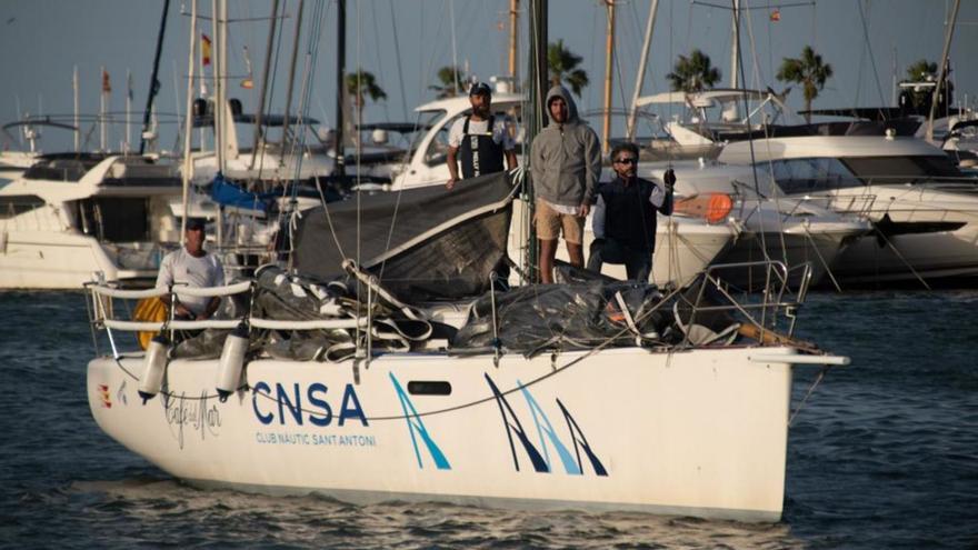 Imagen del ‘Nàutic Café de Mar’, crucero de regatas del Club Nàutic Sant Antoni.