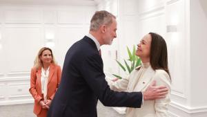 11/03/2026 El Rey Felipe VI se reúne con la líder opositora venezolana y Nobel de la Paz María Coriña Machado en Chile POLITICA CASA DE S.M. EL REY / JOSE JIMENEZ