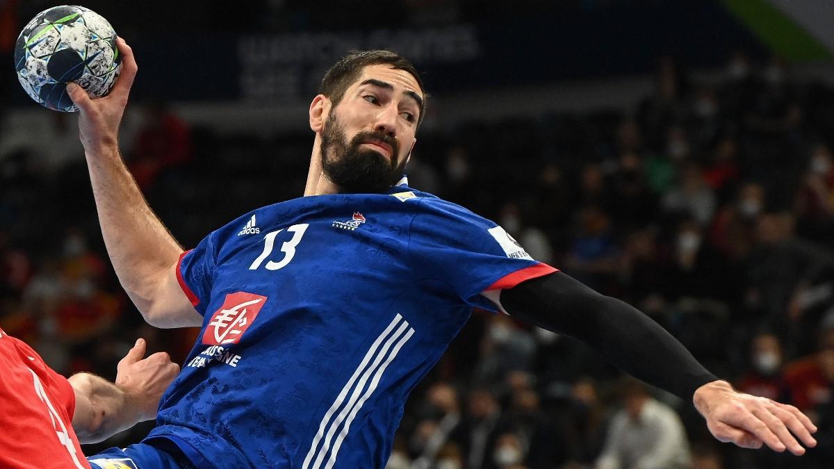 Karabatic, en una acción de partido