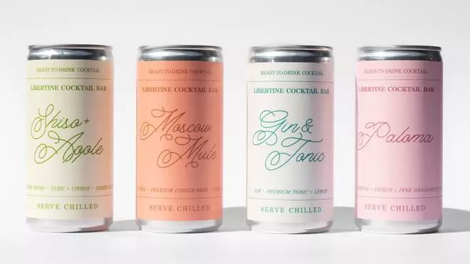 ¿Cócteles enlatados? La sorprendente, divertida y concienciada apuesta de Libertine