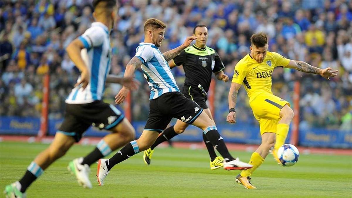 Boca Juniors, 1 - Racing Club, 2