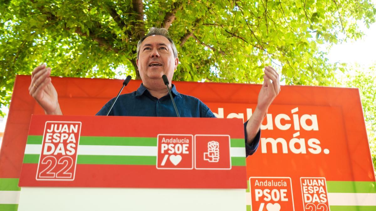 Juan Espadas., candidato del PSOE a la Junta de Andalucía