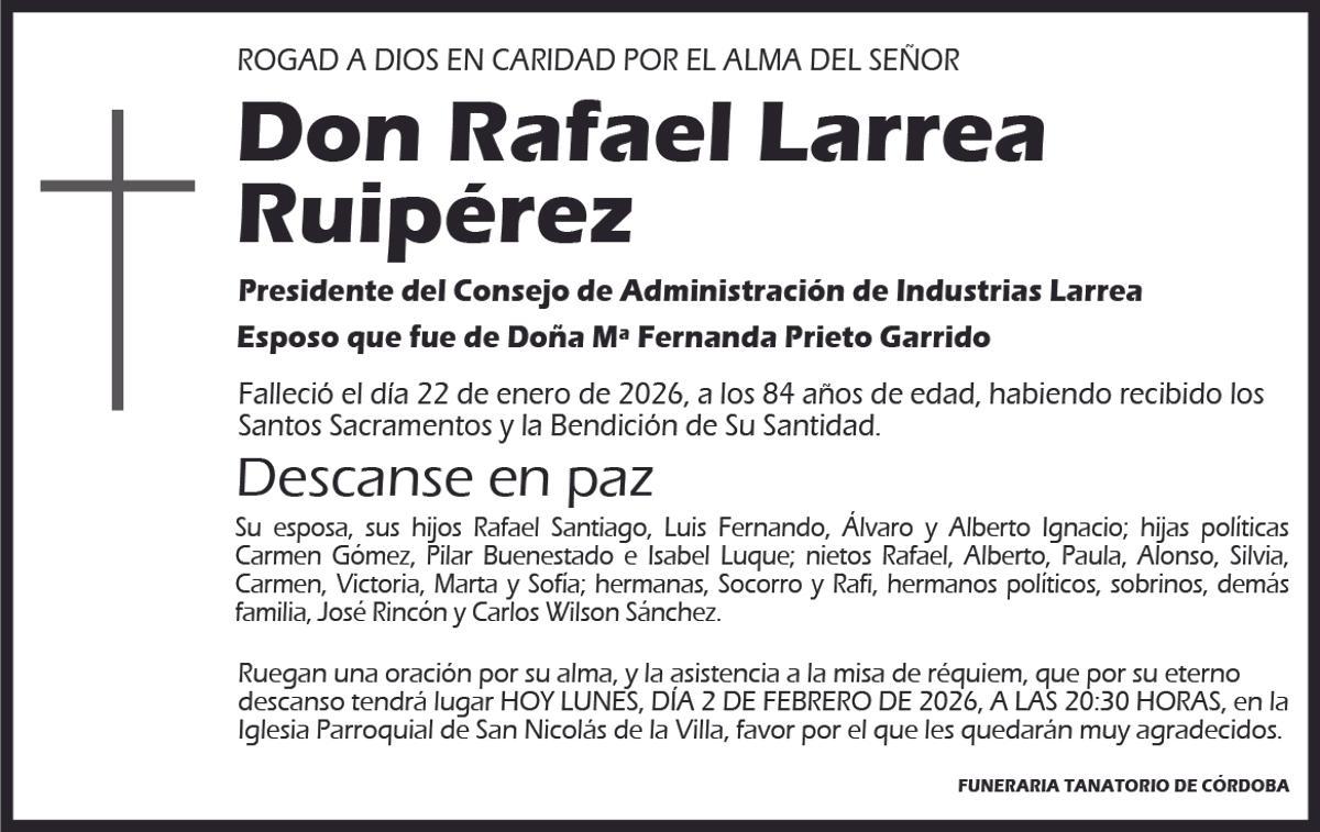 Rafael Larrea Ruipérez