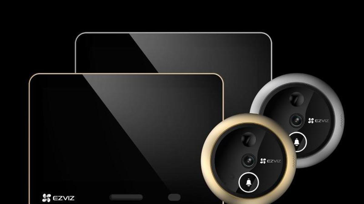 Ezviz lanza la mirilla digital EP4 con resolución 4K y reconocimiento facial por IA