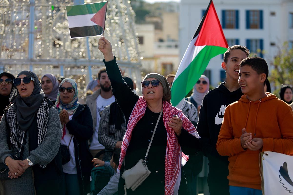 Todas las imágenes de la manifestación por Palestina en Ibiza