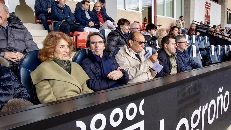 La intrahistoria detrás de la asistencia de José María Aznar a un partido del Utebo