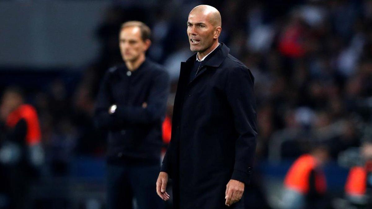 Tuchel le dio todo un repaso a Zidane