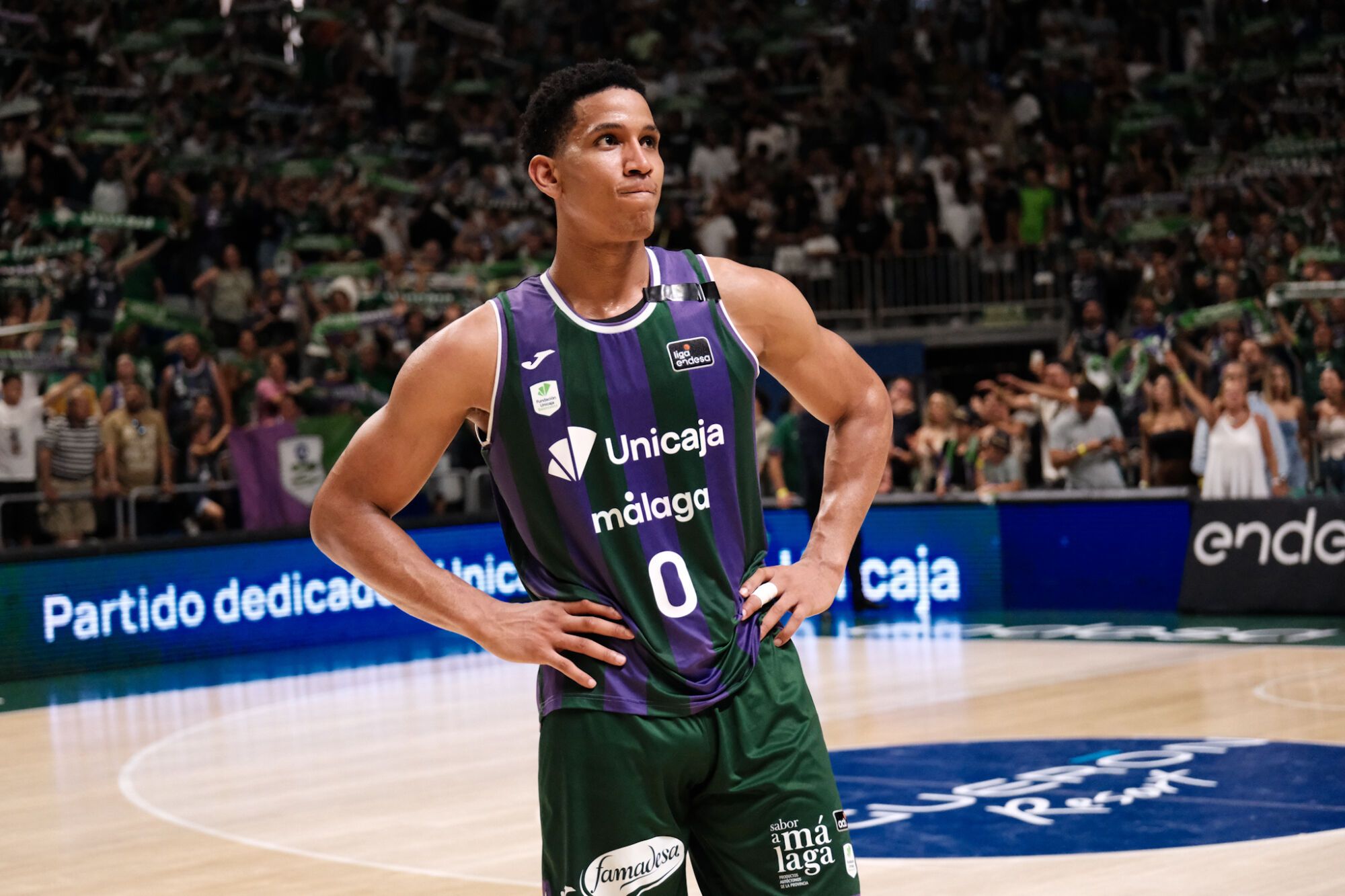 Tercer partido de los cuartos de final ACB I Unicaja - Málaga