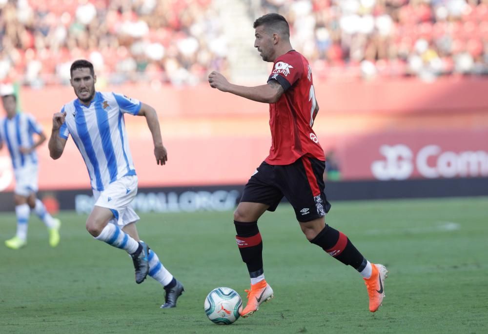 Mallorca-Real Sociedad: Los bermellones encajan su primera decepción