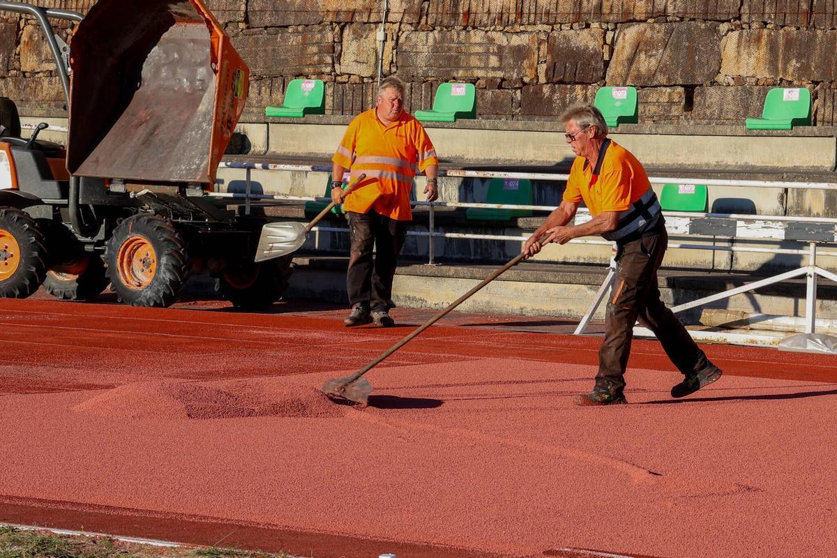 La mejora de la pista supondrá un importante salto de calidad en la instalación.