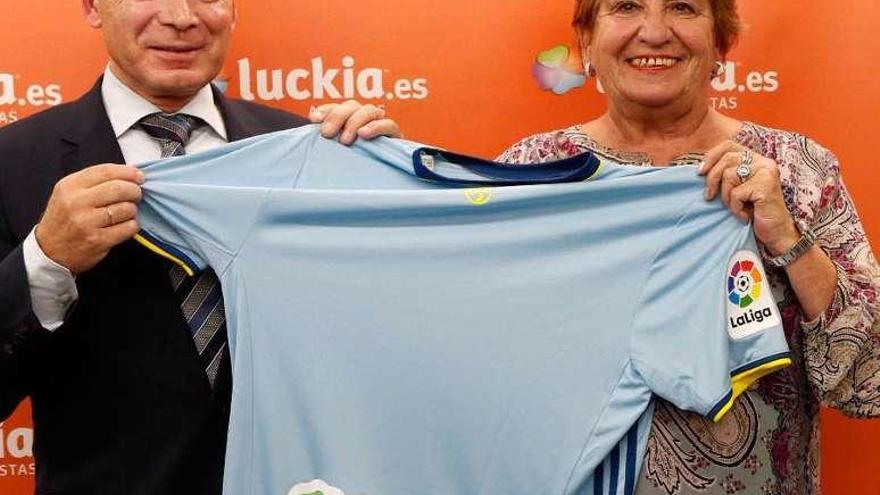 Luckia, nuevo patrocinador para la camiseta del Celta