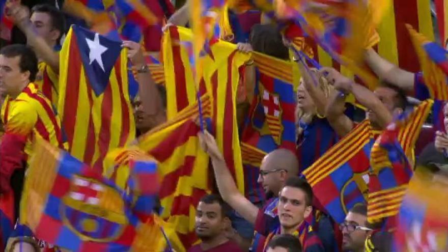 El Gobierno prohíbe las esteladas en la final de la Copa del Rey