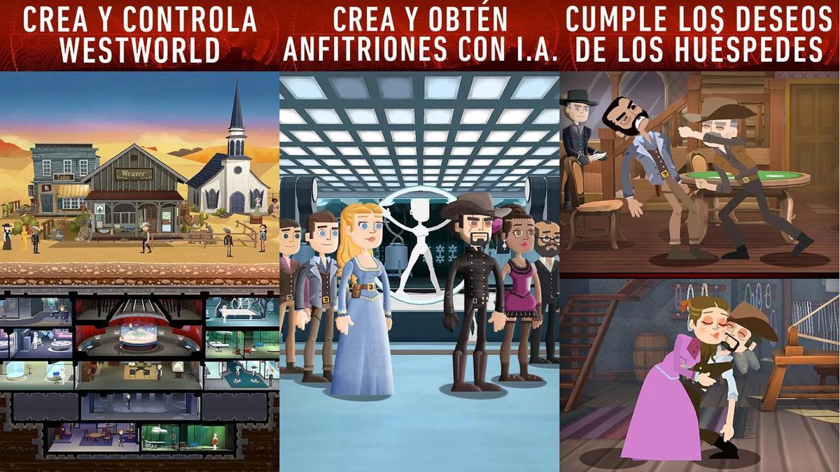 La aplicación Westworld.