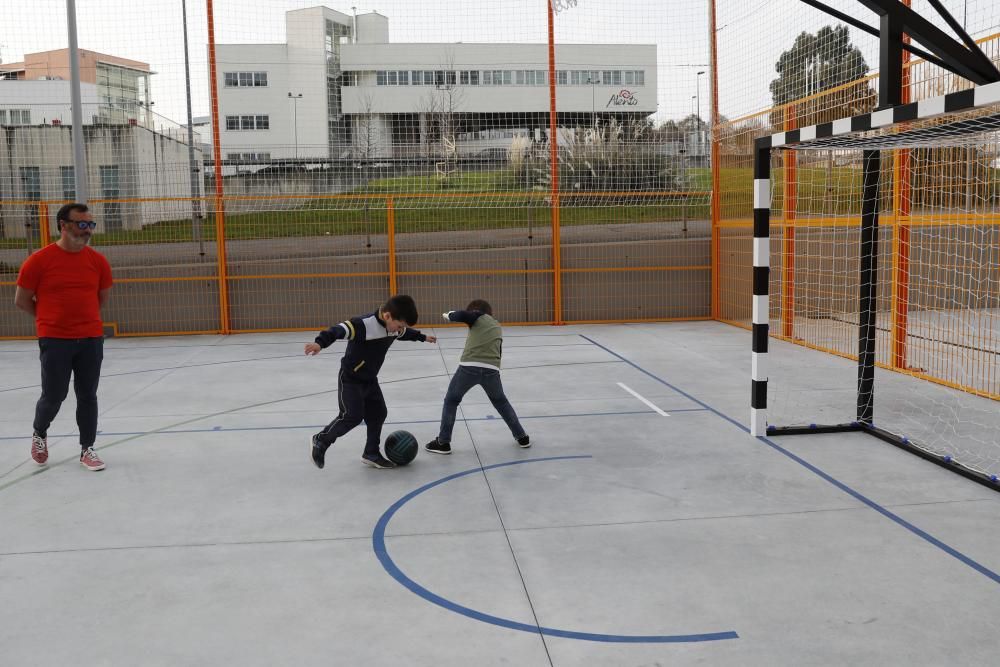 Así es el nuevo parque infantil de Navia, en Vigo