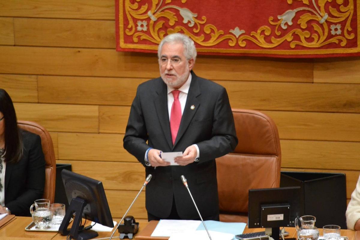 Toma de posesión de Santalices hace diez años.