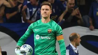 Ter Stegen pone las primeras piedras de un nuevo muro