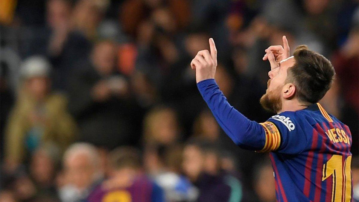 Messi marcó dos goles y logró su doblete número 84 en la Liga