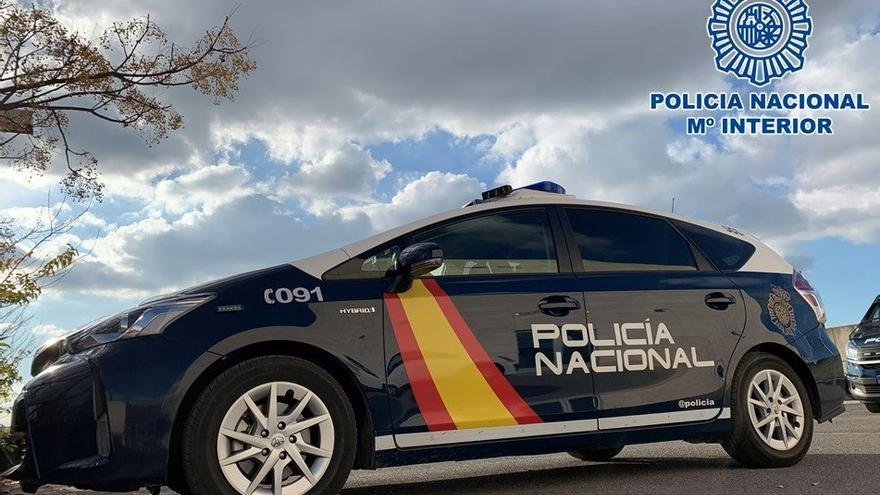 Imagen de un vehículo de la Policía Nacional.