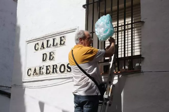 Fotogalería | Cáceres se embellece para recibir a su patrona, la Virgen de la Montaña