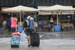 Turistas en Barcelona